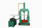 Vertical rubber cutter