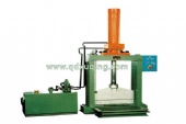 Vertical rubber cutter
